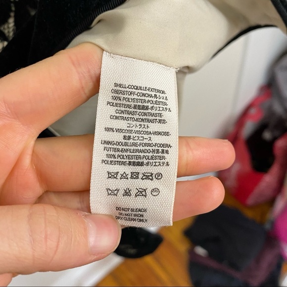 Saylor X Free People Logan Velvet Lace Mini Dress Slit V Neck Spaghetti Strap M - Picture 9 of 9